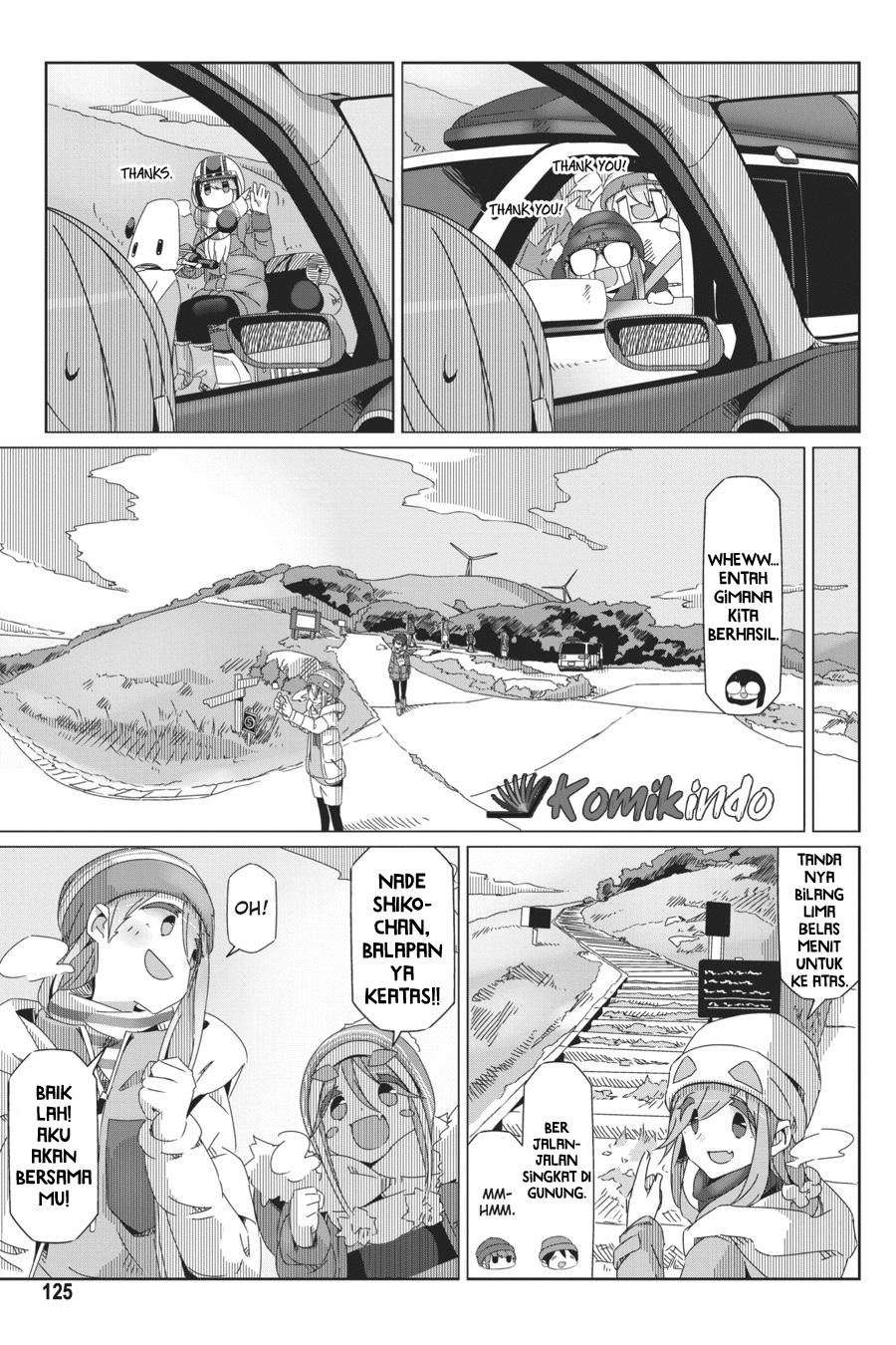 Yuru-Camp Chapter 45 Gambar 20