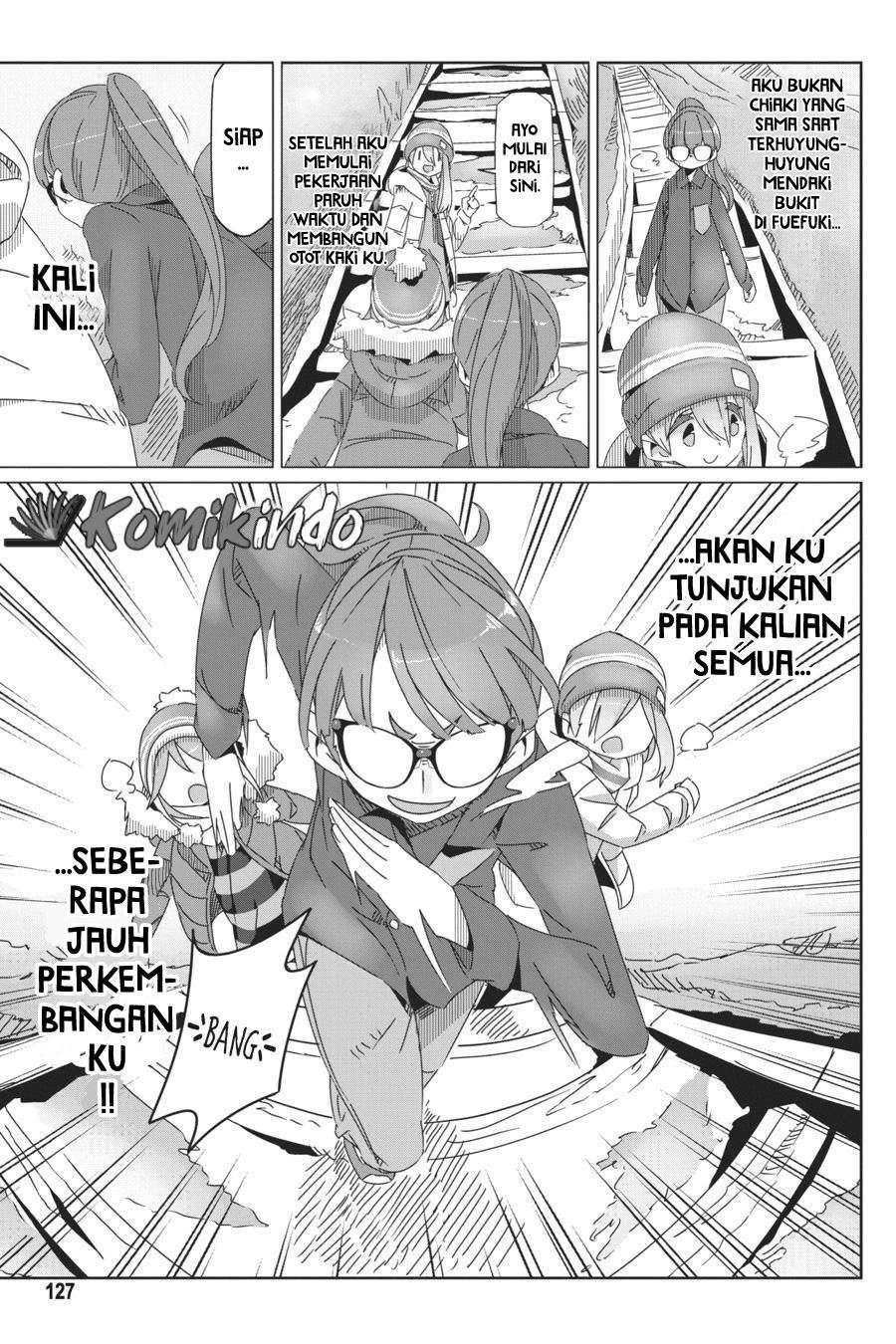 Yuru-Camp Chapter 45 Gambar 22