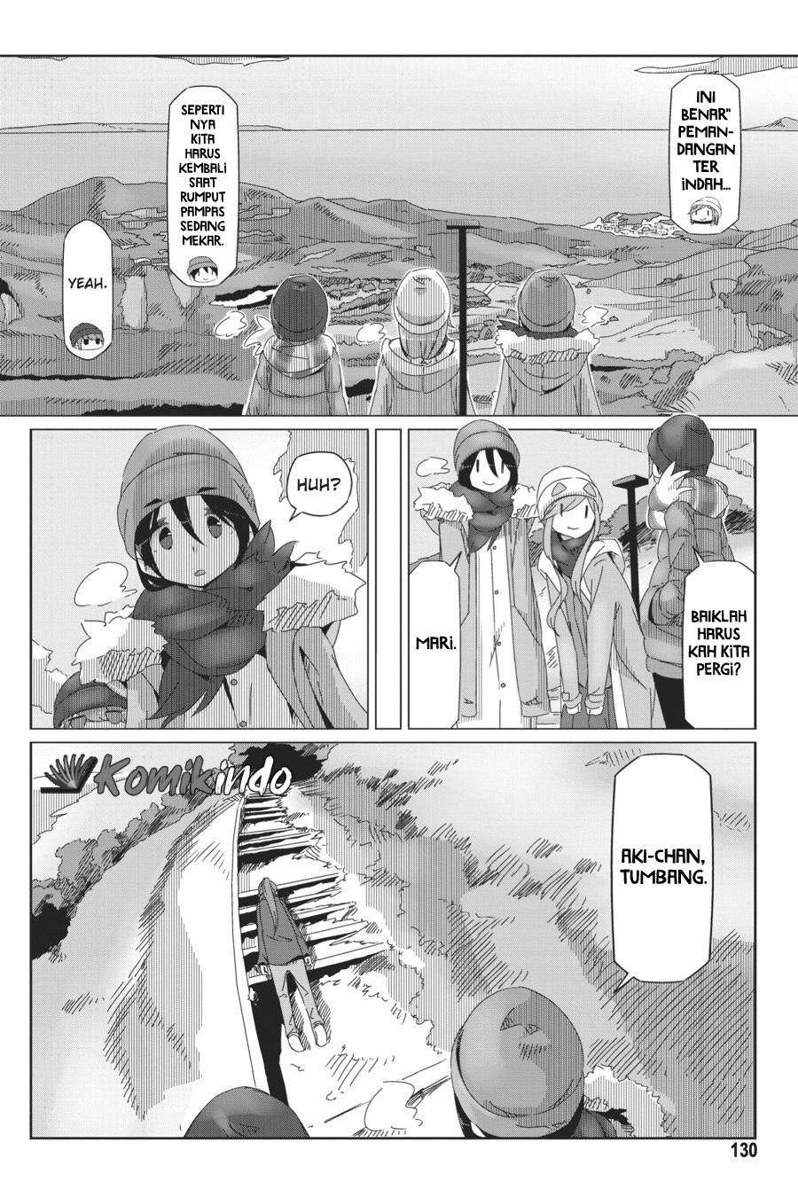 Yuru-Camp Chapter 45 Gambar 25