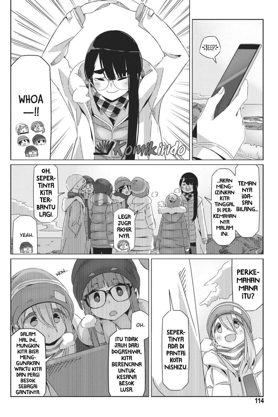 Yuru-Camp Chapter 45 Gambar 9