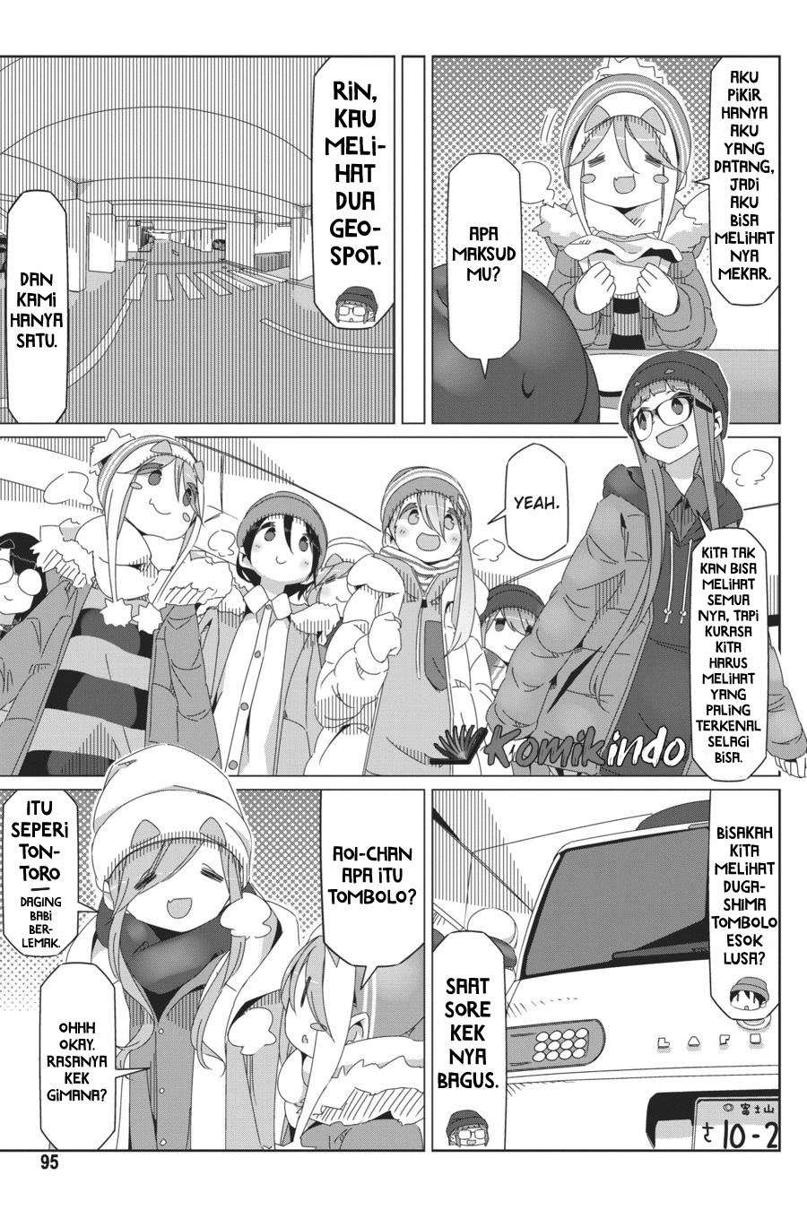 Yuru-Camp Chapter 44 Gambar 16