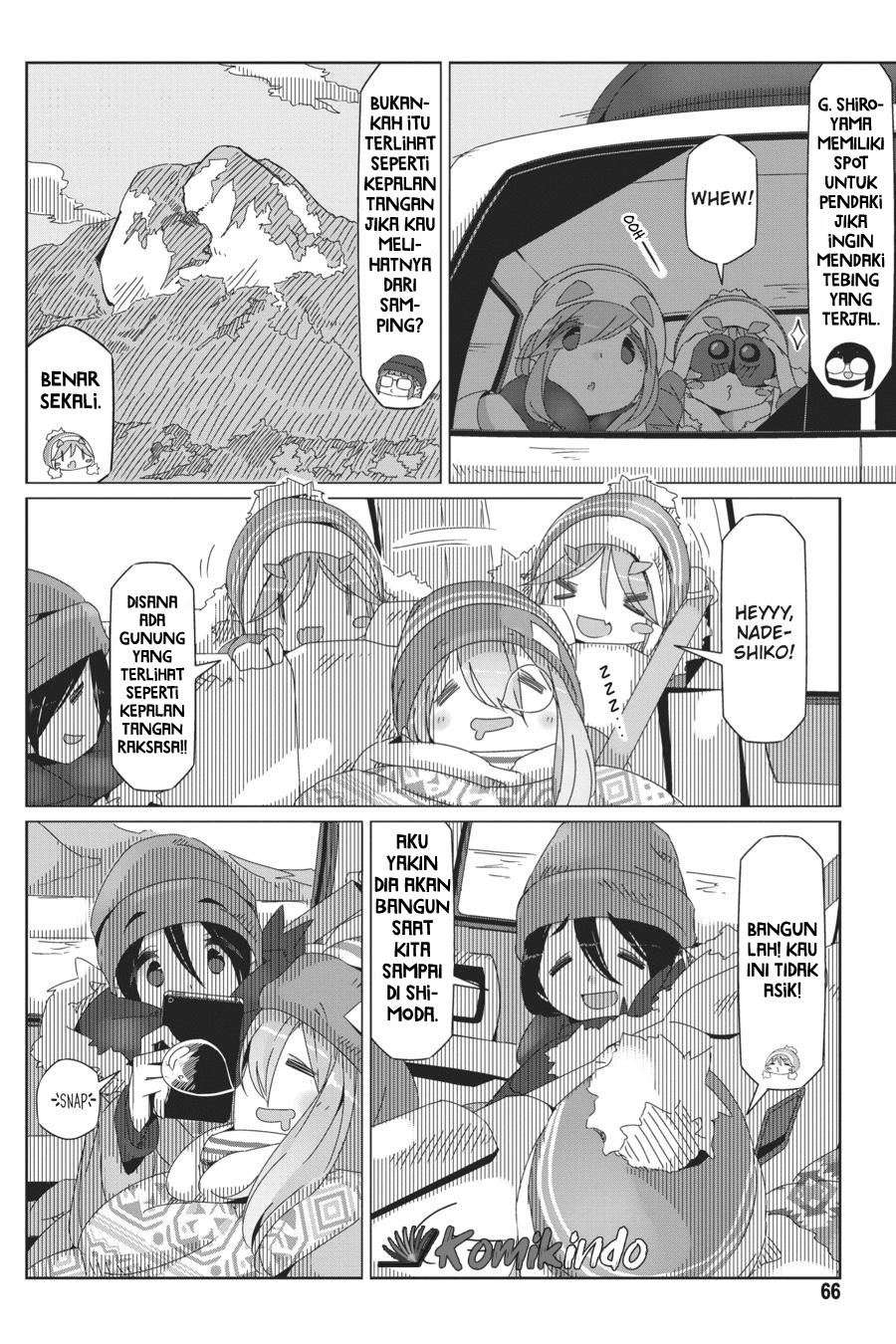 Yuru-Camp Chapter 43 Gambar 13