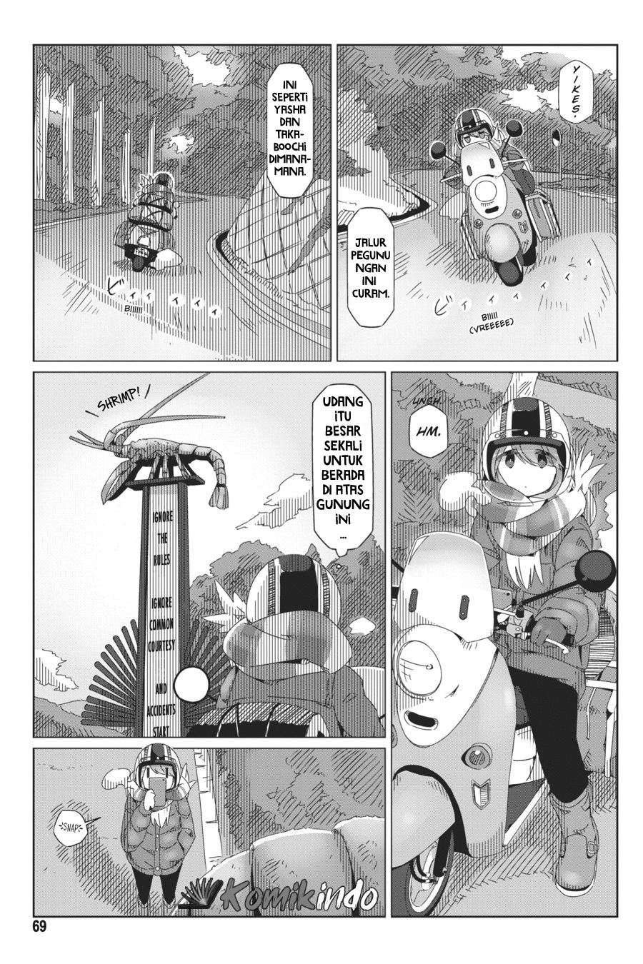 Yuru-Camp Chapter 43 Gambar 16