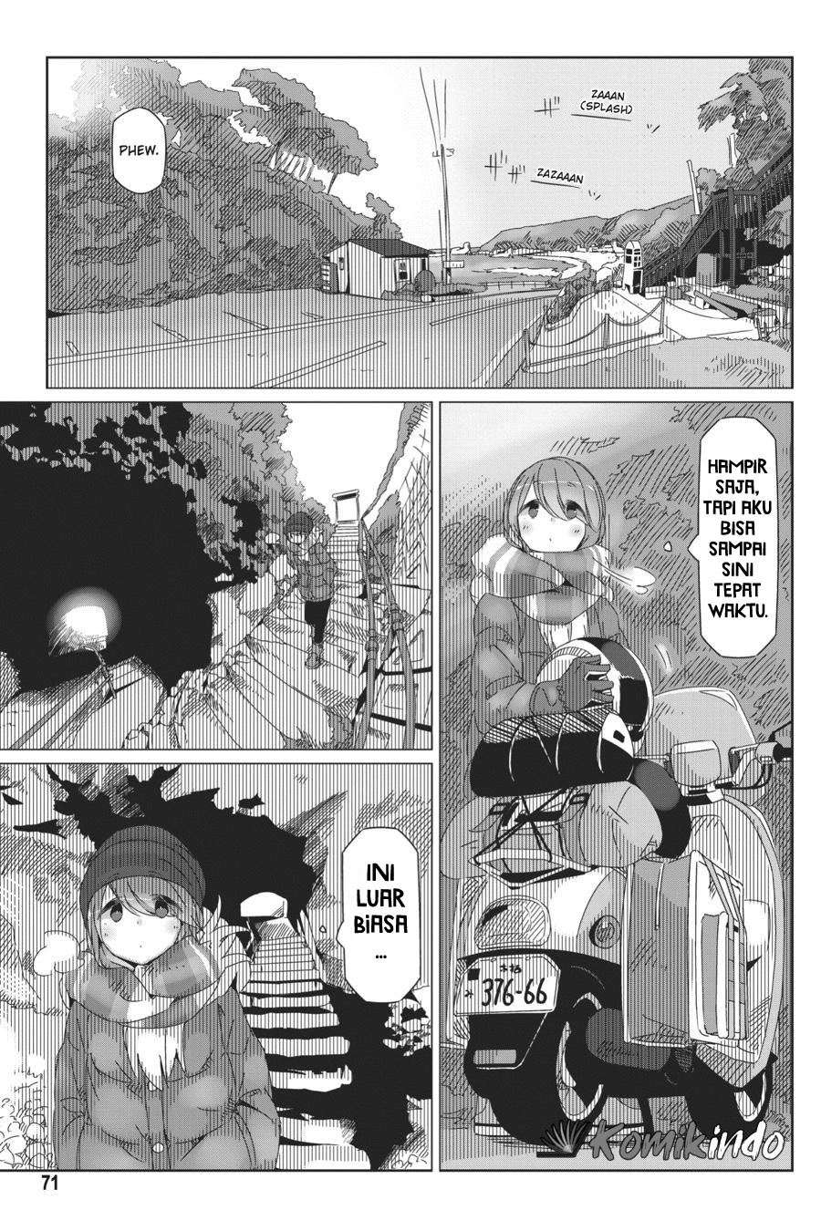 Yuru-Camp Chapter 43 Gambar 18