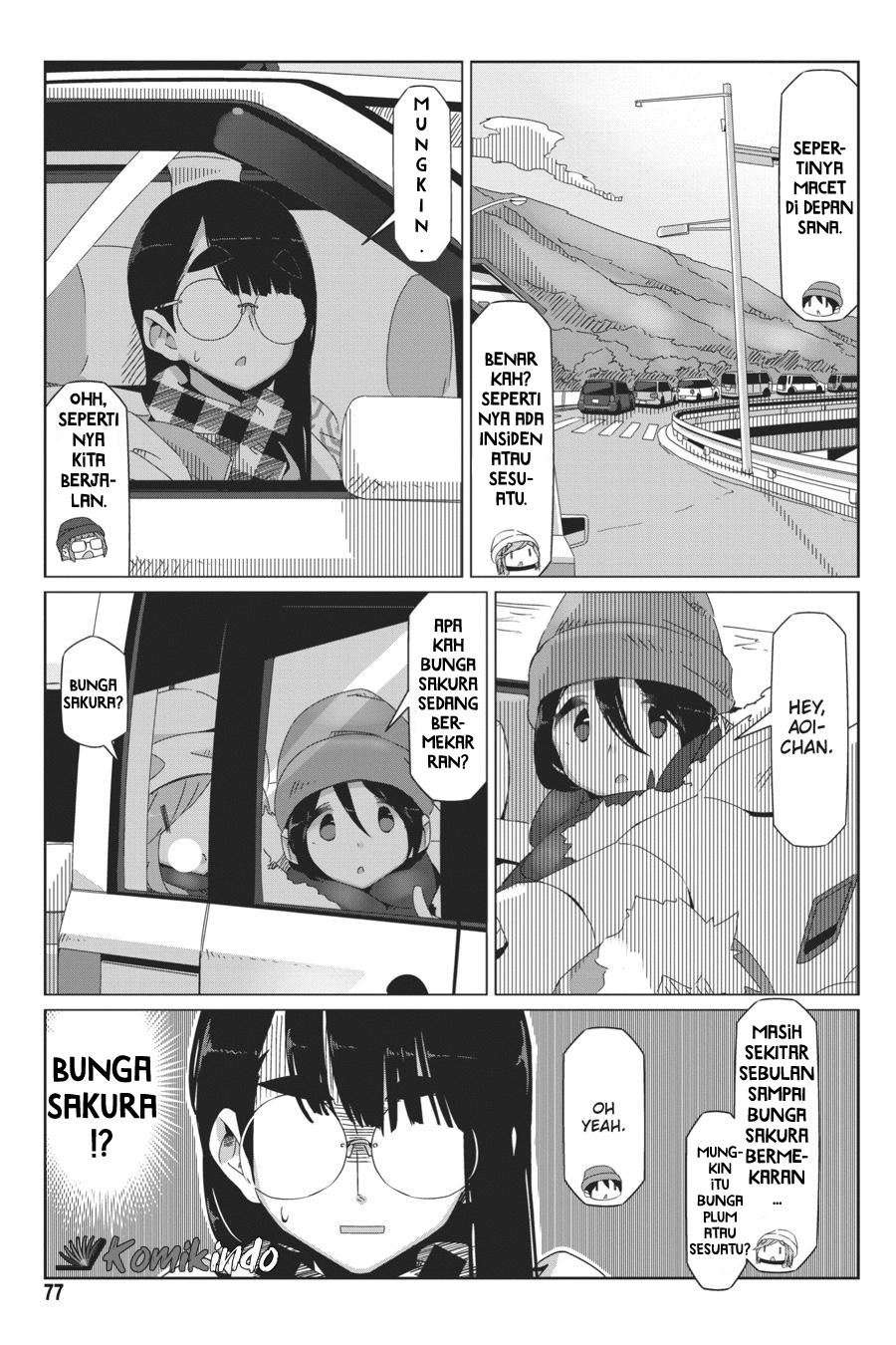 Yuru-Camp Chapter 43 Gambar 24