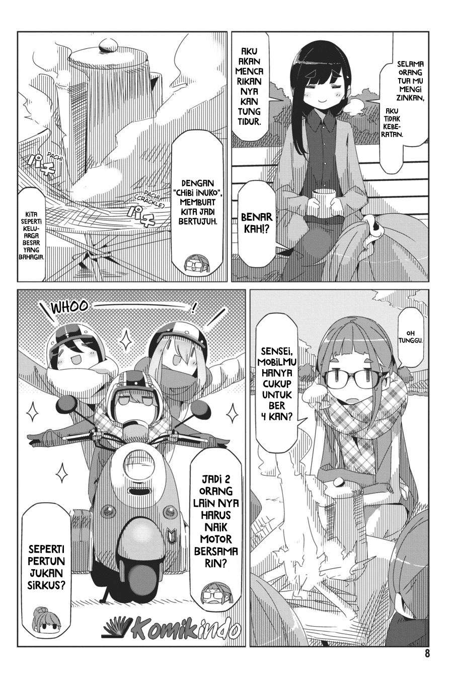 Yuru-Camp Chapter 41 Gambar 10