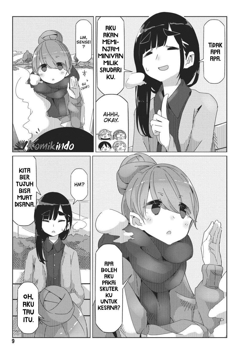 Yuru-Camp Chapter 41 Gambar 11