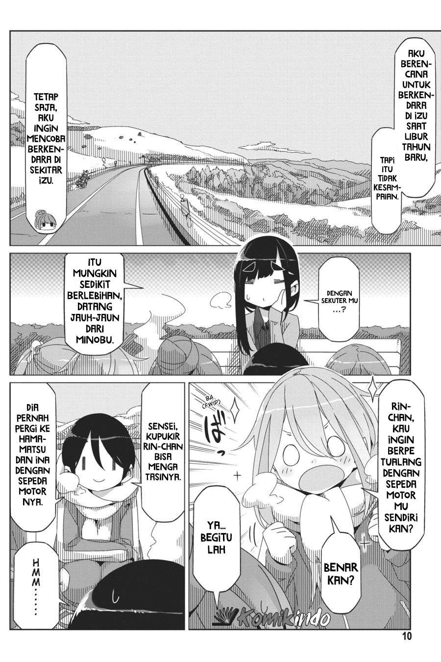 Yuru-Camp Chapter 41 Gambar 12