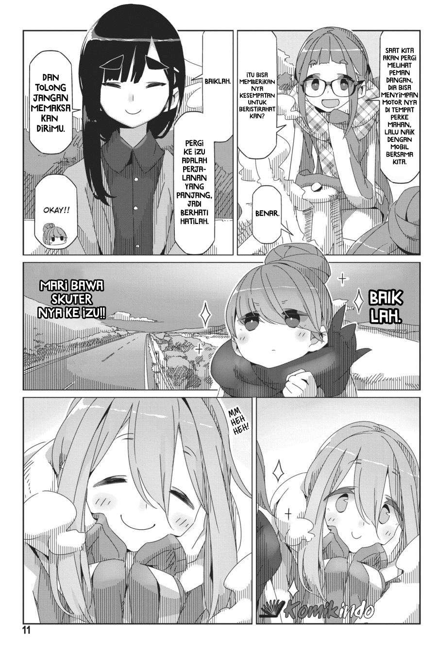 Yuru-Camp Chapter 41 Gambar 13