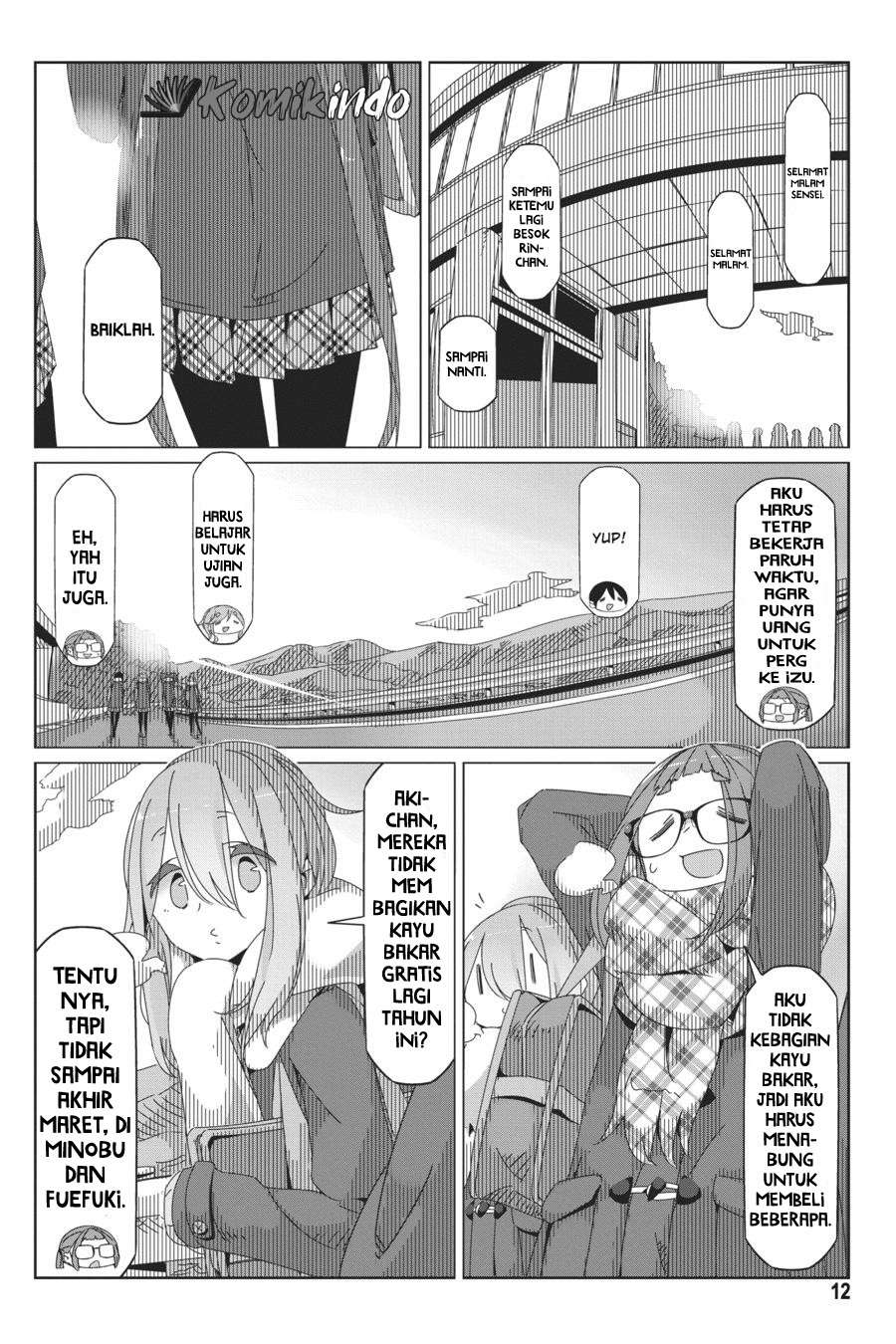 Yuru-Camp Chapter 41 Gambar 14