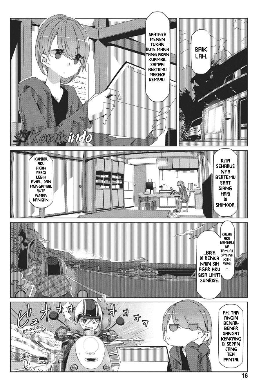 Yuru-Camp Chapter 41 Gambar 18