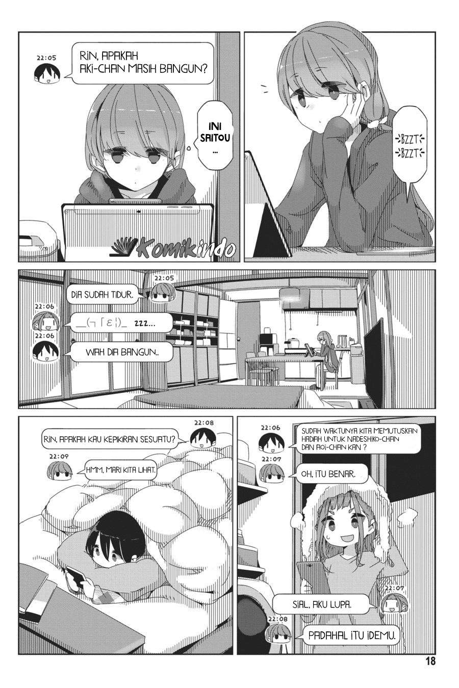 Yuru-Camp Chapter 41 Gambar 20