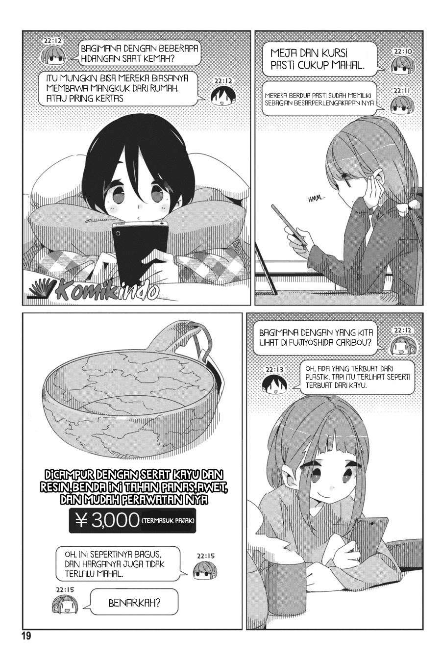 Yuru-Camp Chapter 41 Gambar 21