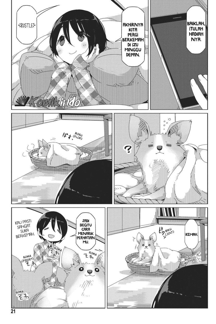 Yuru-Camp Chapter 41 Gambar 23