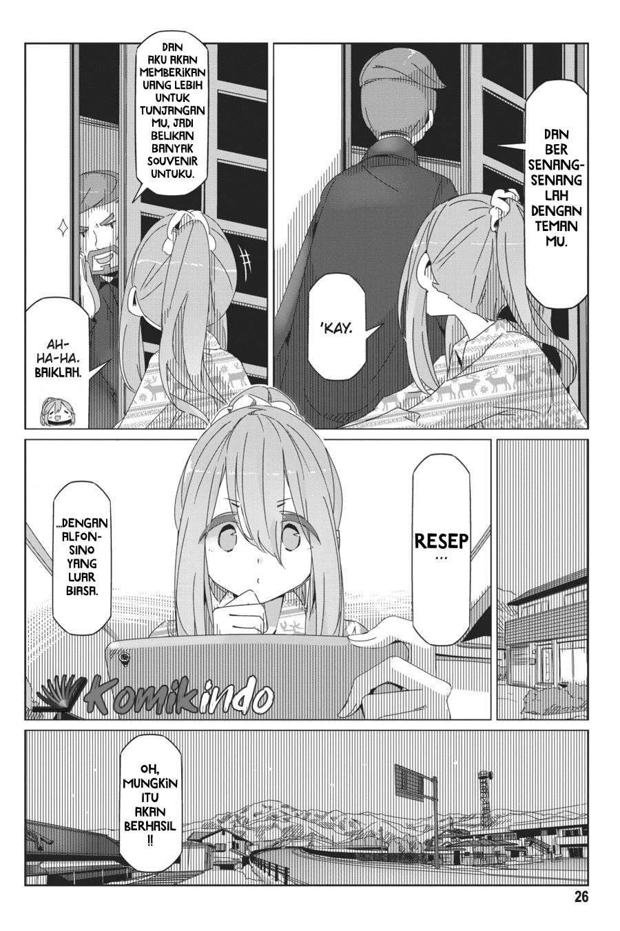 Yuru-Camp Chapter 41 Gambar 28