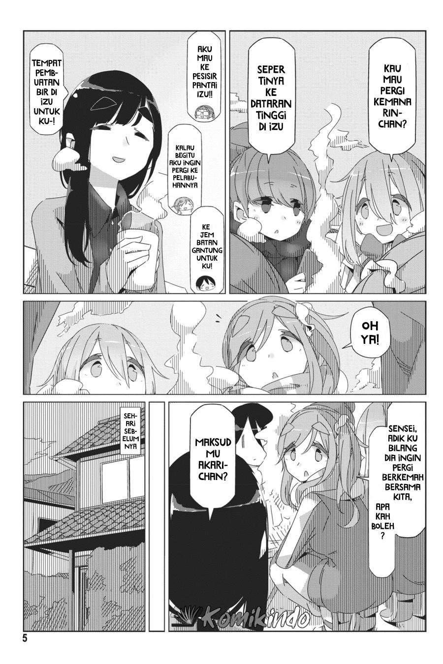Yuru-Camp Chapter 41 Gambar 7