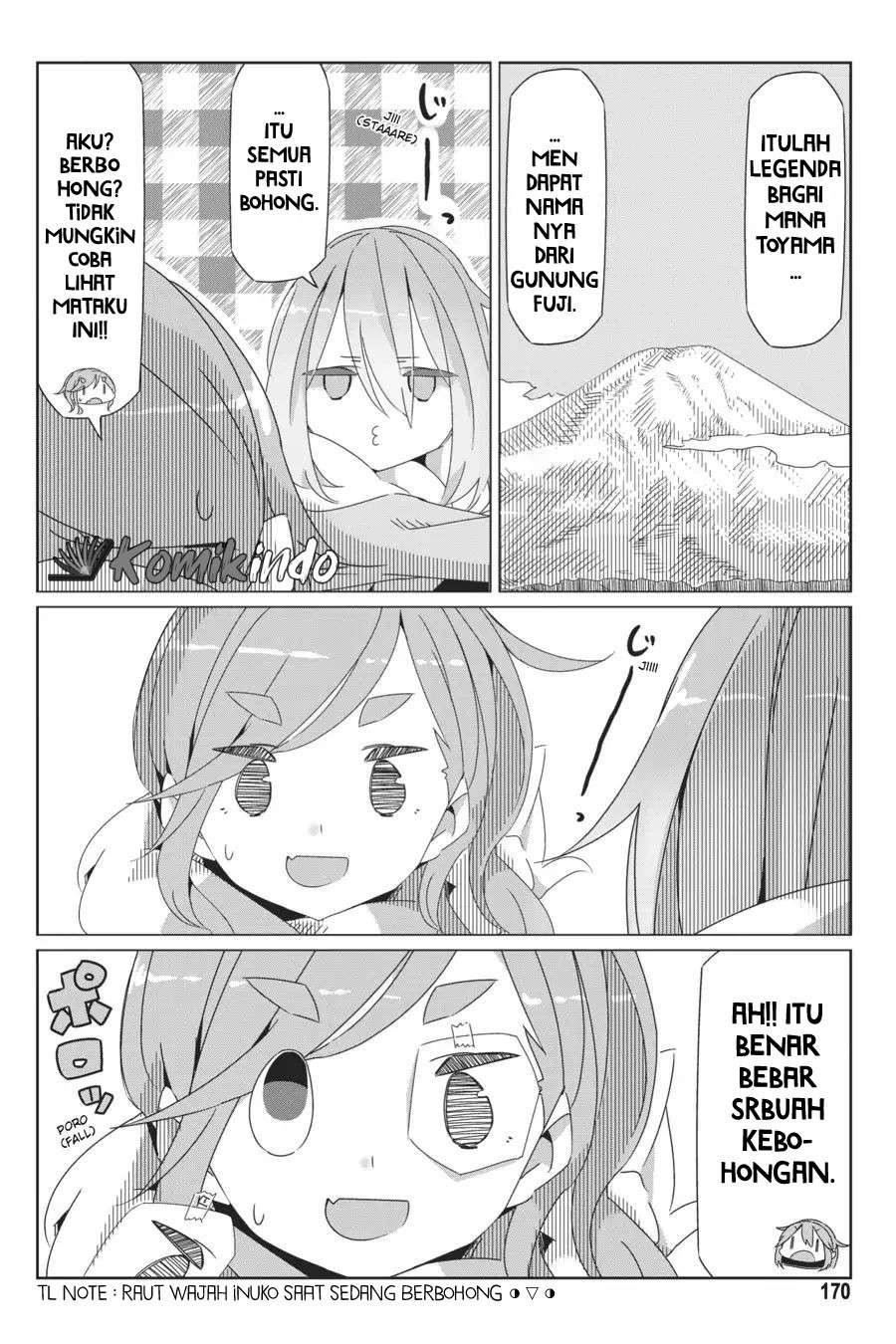 Yuru-Camp Chapter 40.5 Gambar 13