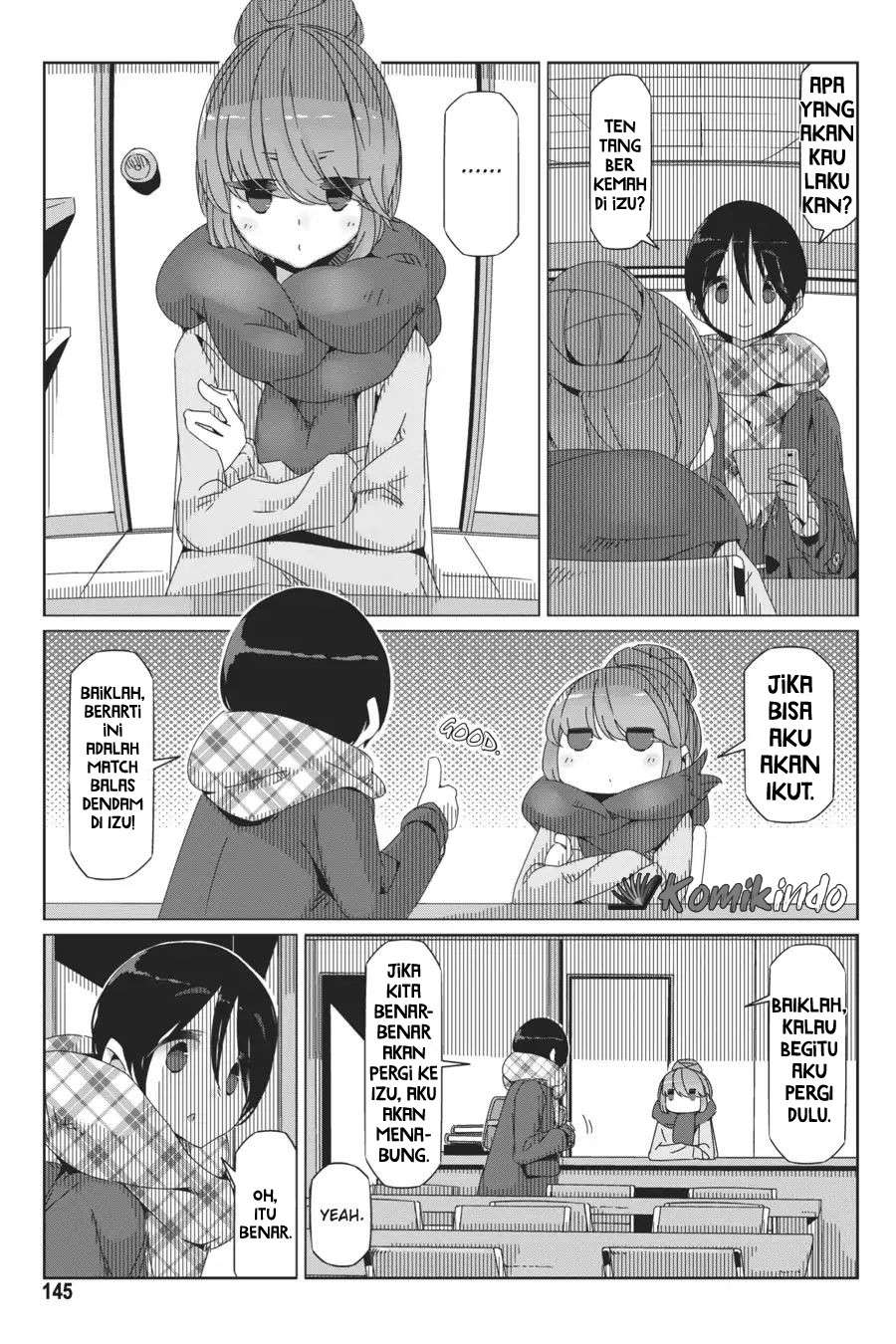 Yuru-Camp Chapter 40 Gambar 14