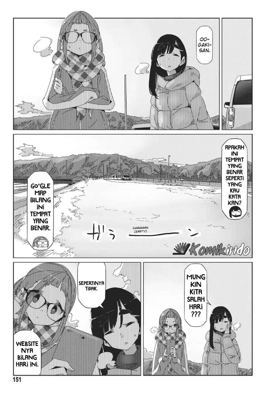 Yuru-Camp Chapter 40 Gambar 20