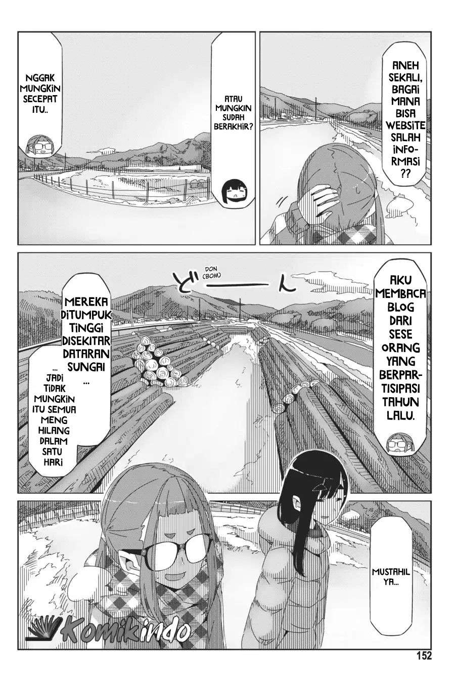 Yuru-Camp Chapter 40 Gambar 21