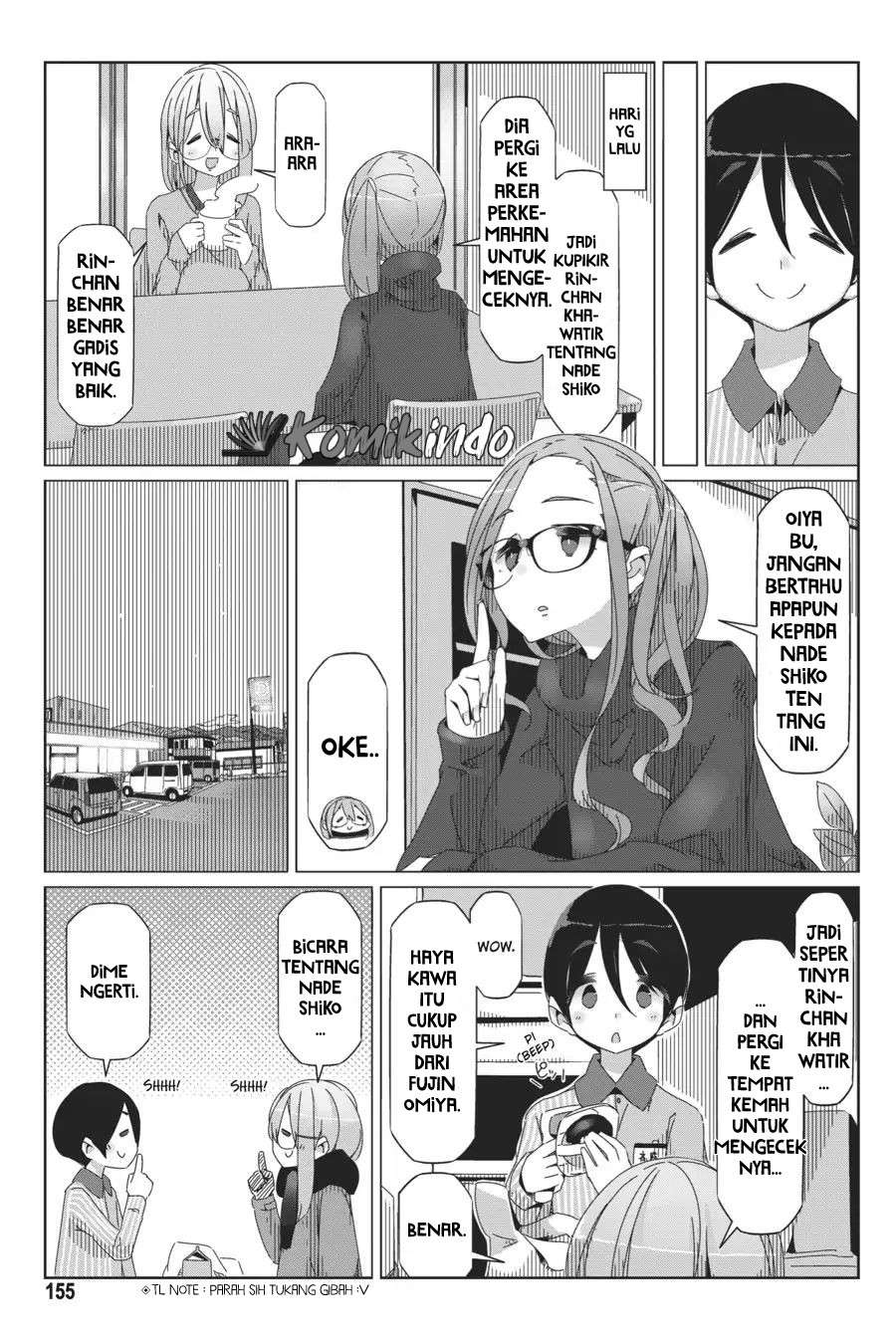 Yuru-Camp Chapter 40 Gambar 24