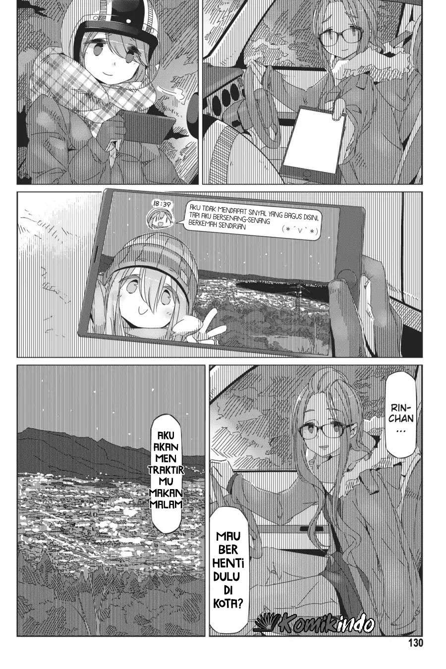 Yuru-Camp Chapter 39 Gambar 24