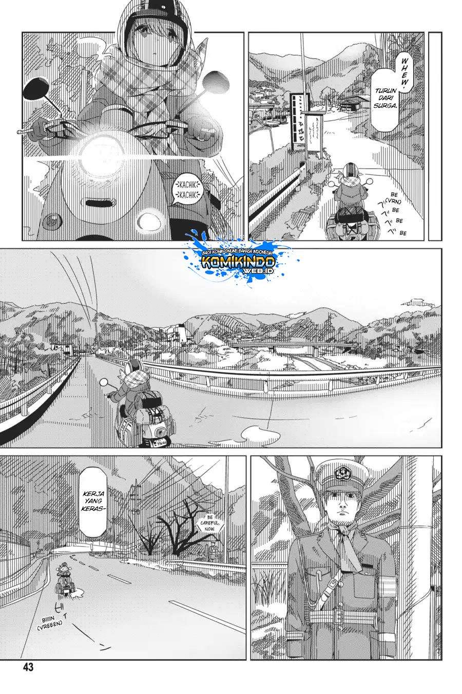 Yuru-Camp Chapter 36 Gambar 17