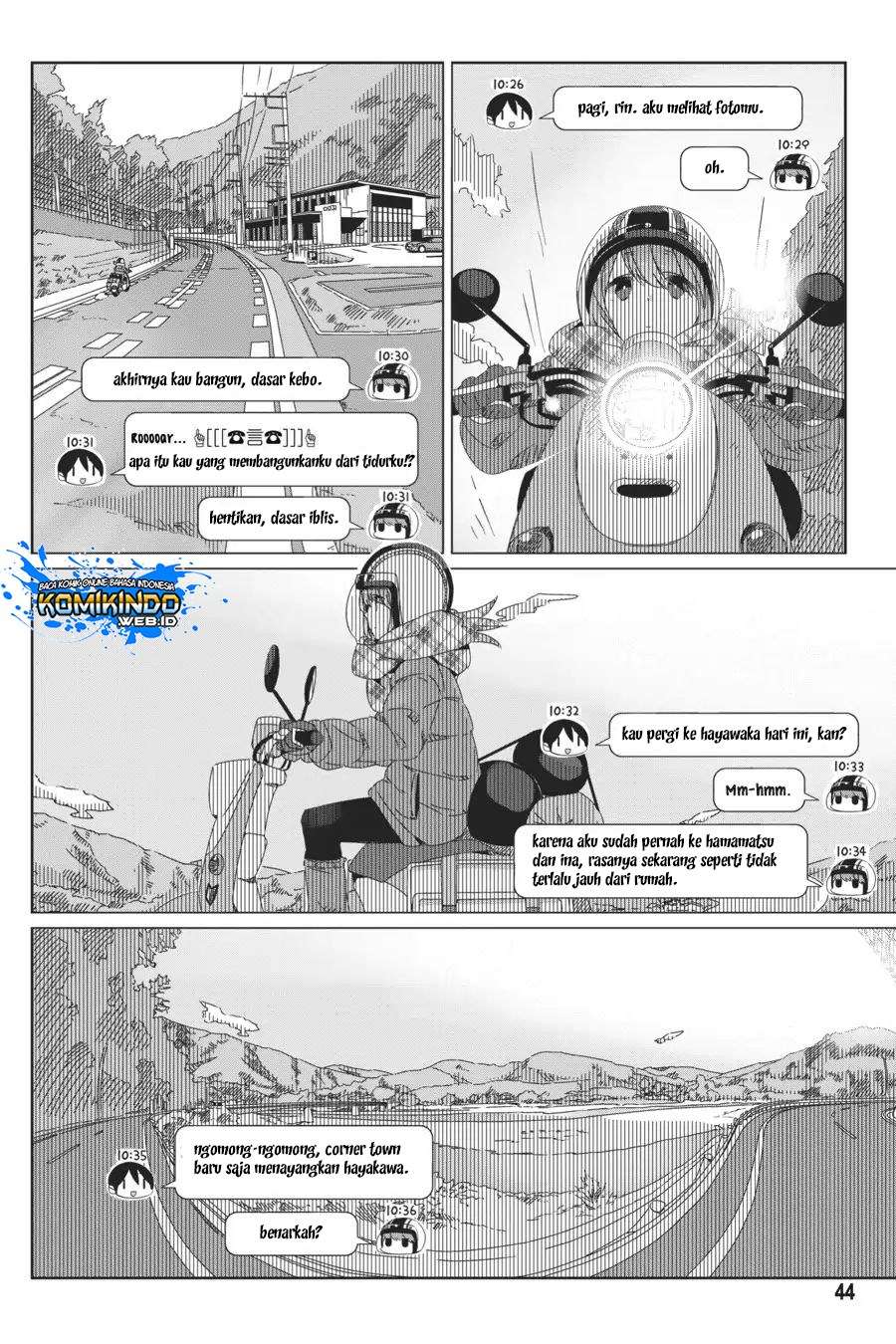 Yuru-Camp Chapter 36 Gambar 18