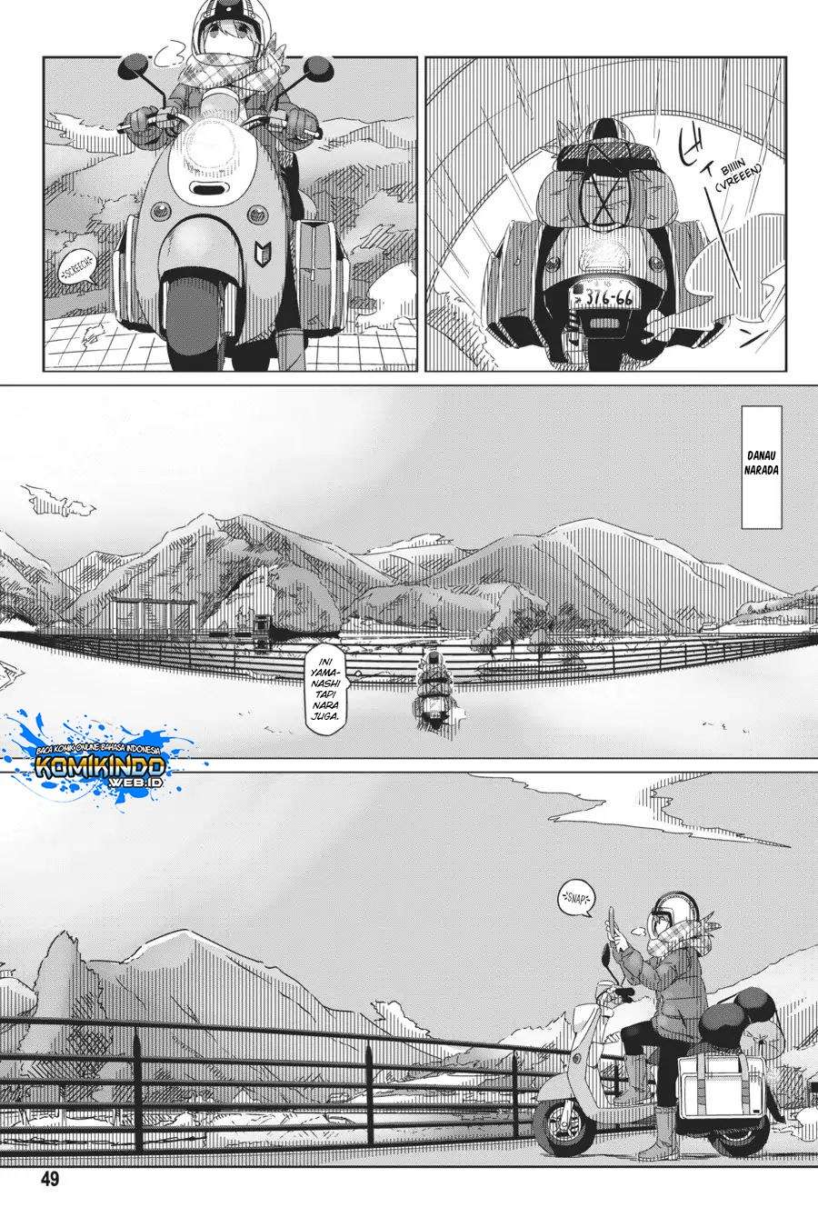 Yuru-Camp Chapter 36 Gambar 23