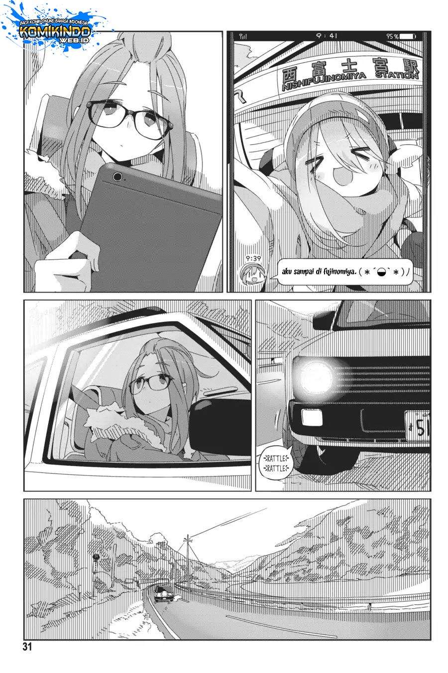 Yuru-Camp Chapter 36 Gambar 4