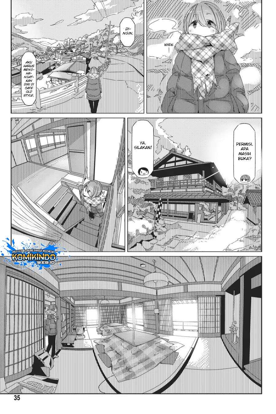 Yuru-Camp Chapter 36 Gambar 8