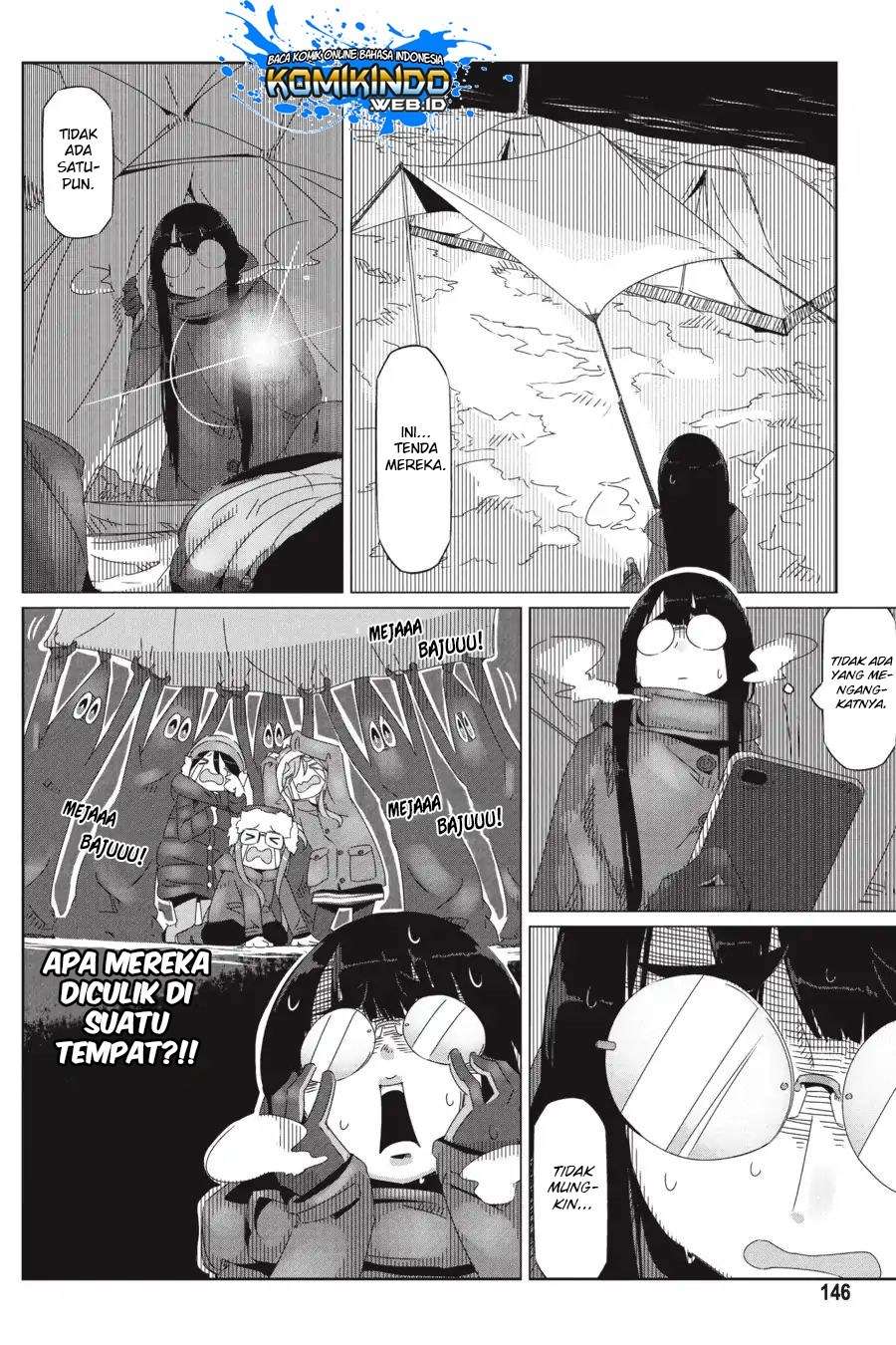 Yuru-Camp Chapter 34 Gambar 16