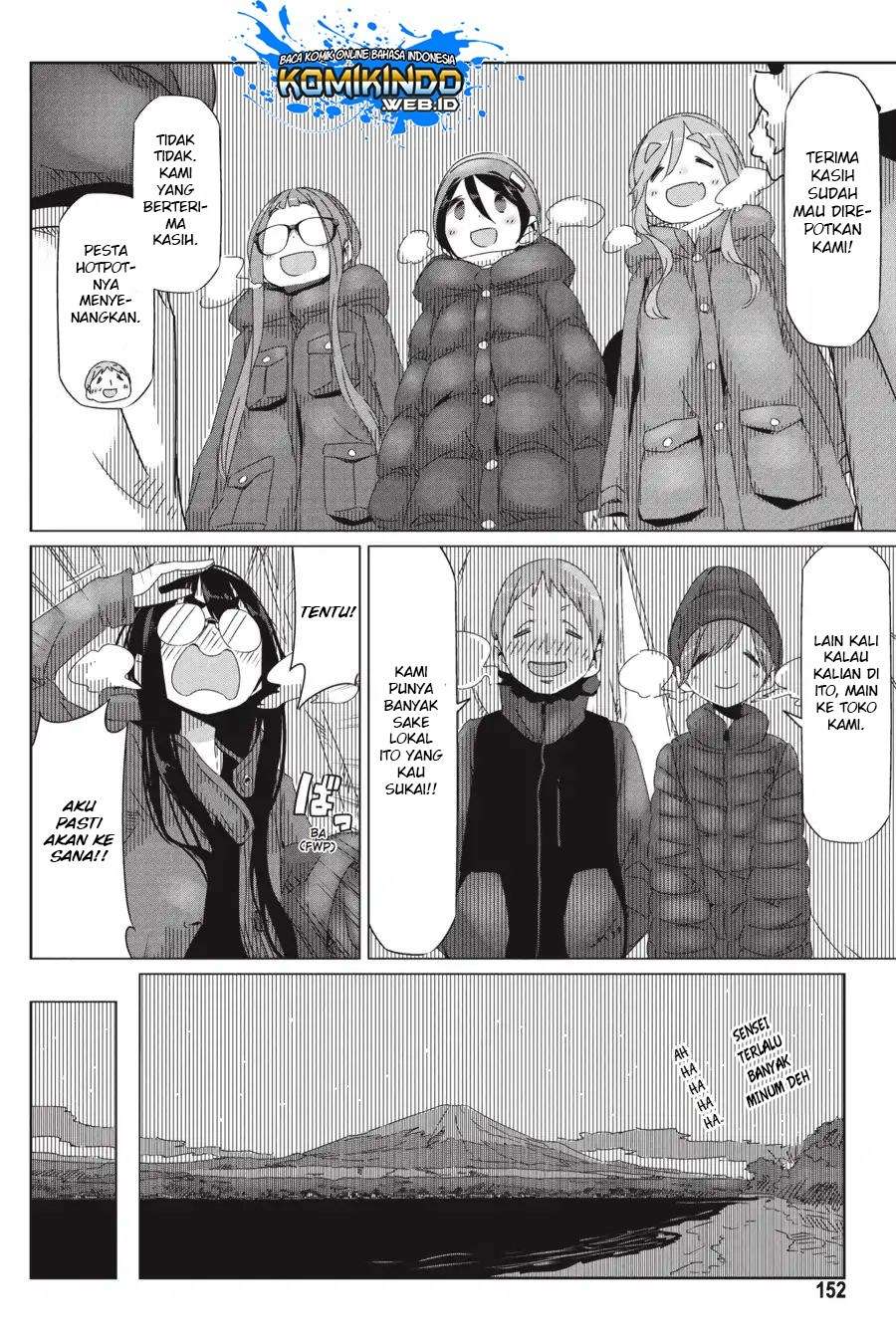 Yuru-Camp Chapter 34 Gambar 22