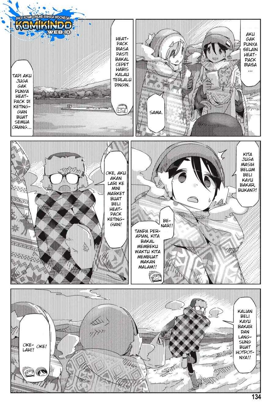 Yuru-Camp Chapter 34 Gambar 3