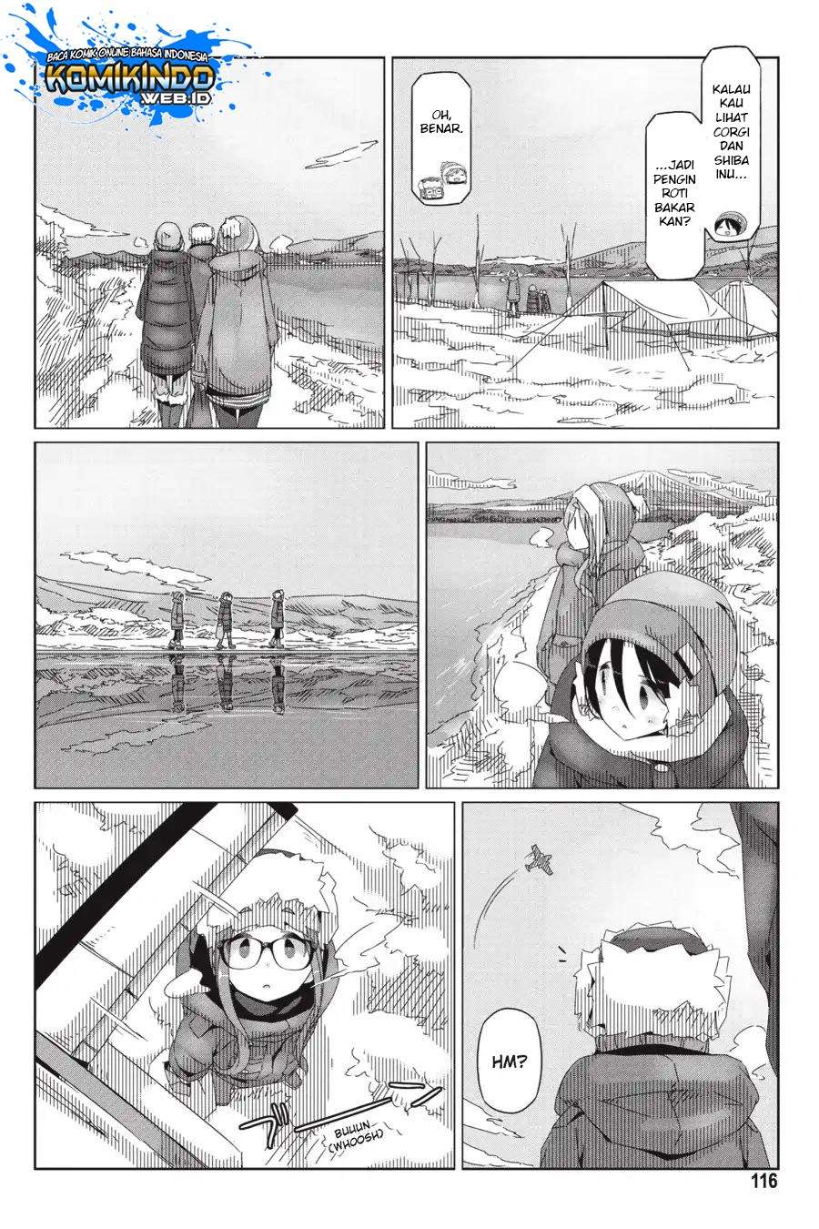 Yuru-Camp Chapter 33 Gambar 11