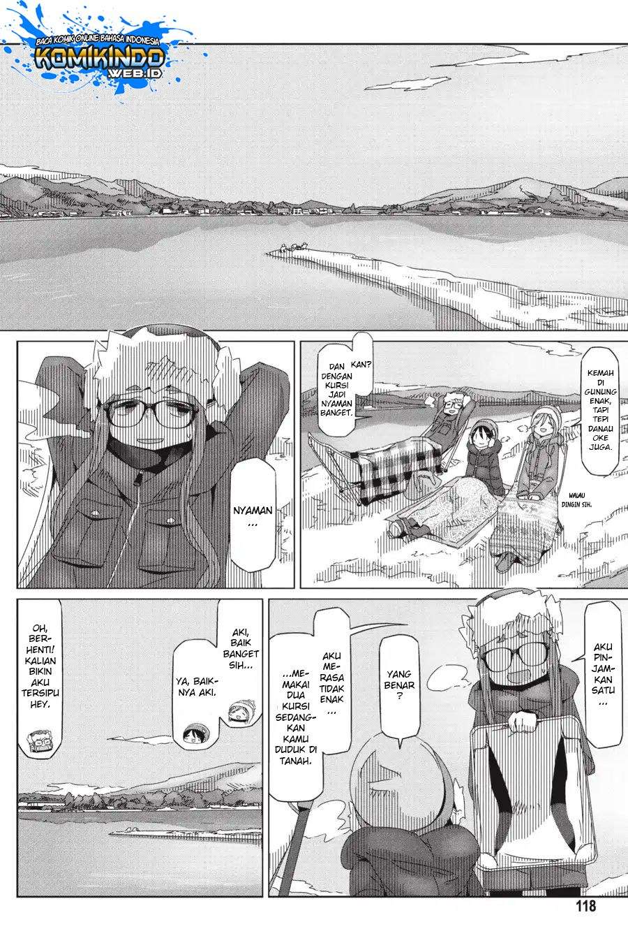Yuru-Camp Chapter 33 Gambar 13