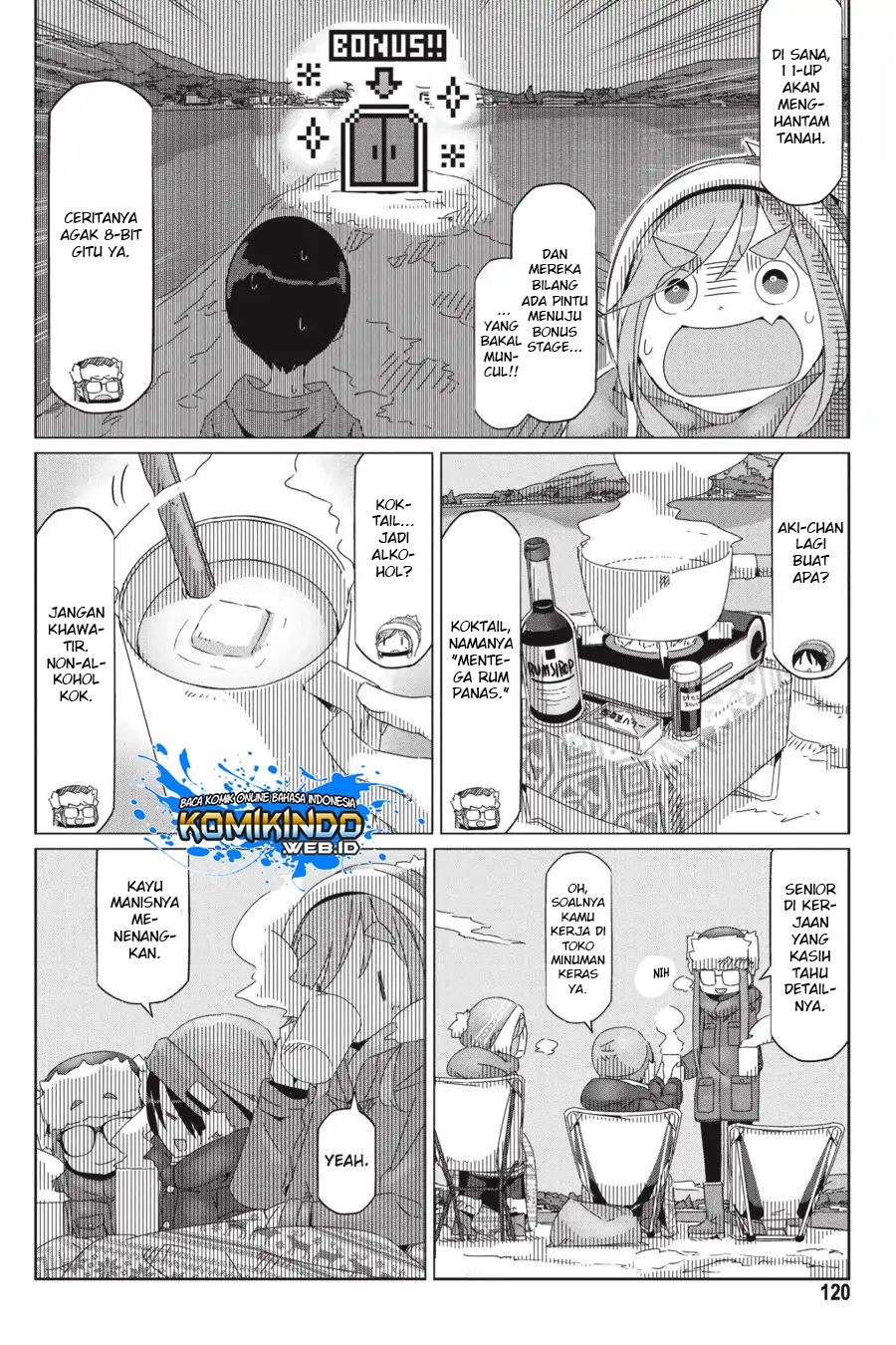 Yuru-Camp Chapter 33 Gambar 16