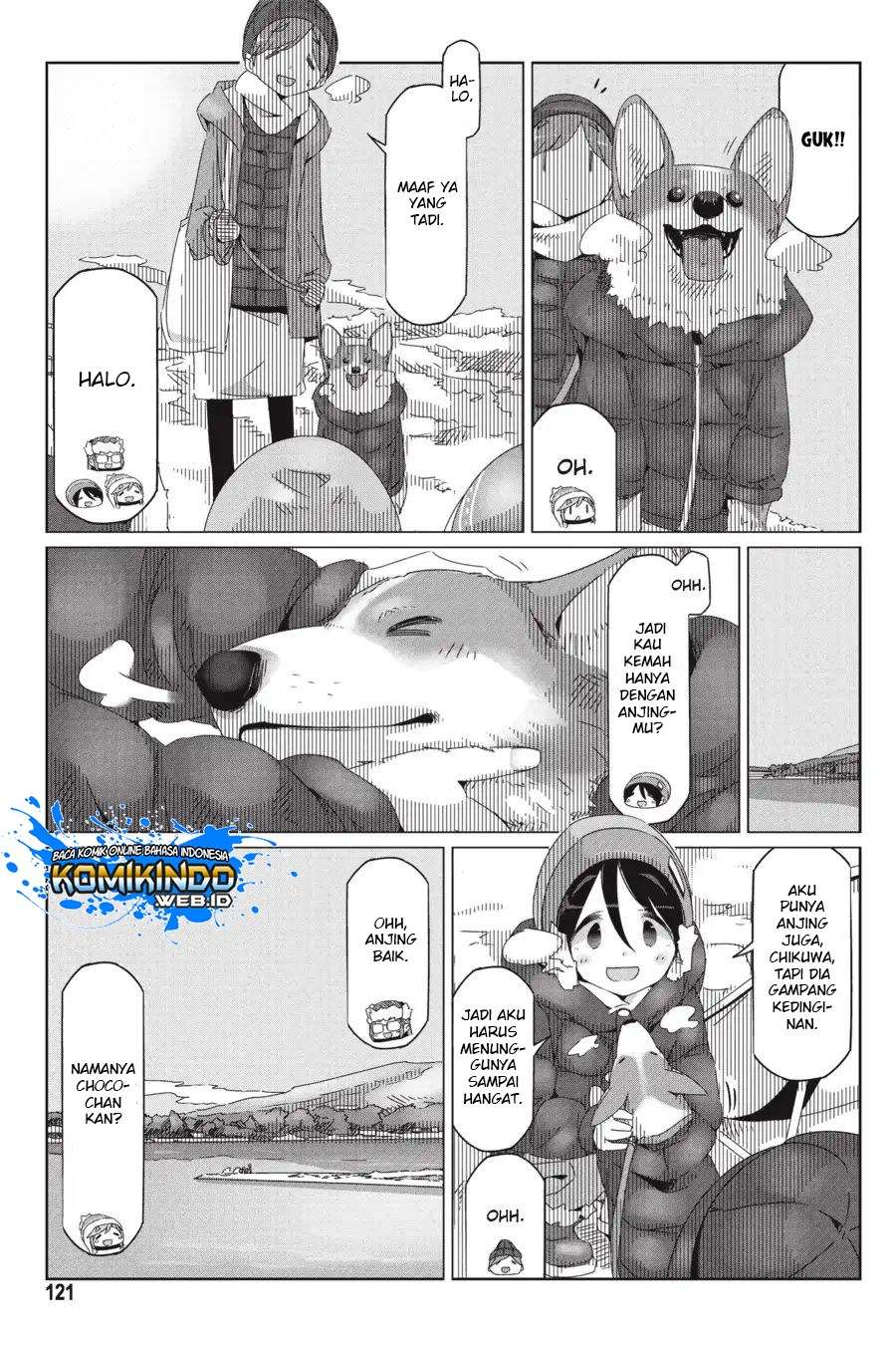 Yuru-Camp Chapter 33 Gambar 17