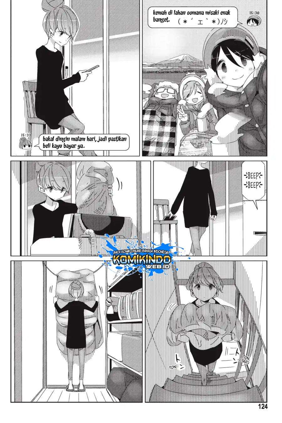 Yuru-Camp Chapter 33 Gambar 20