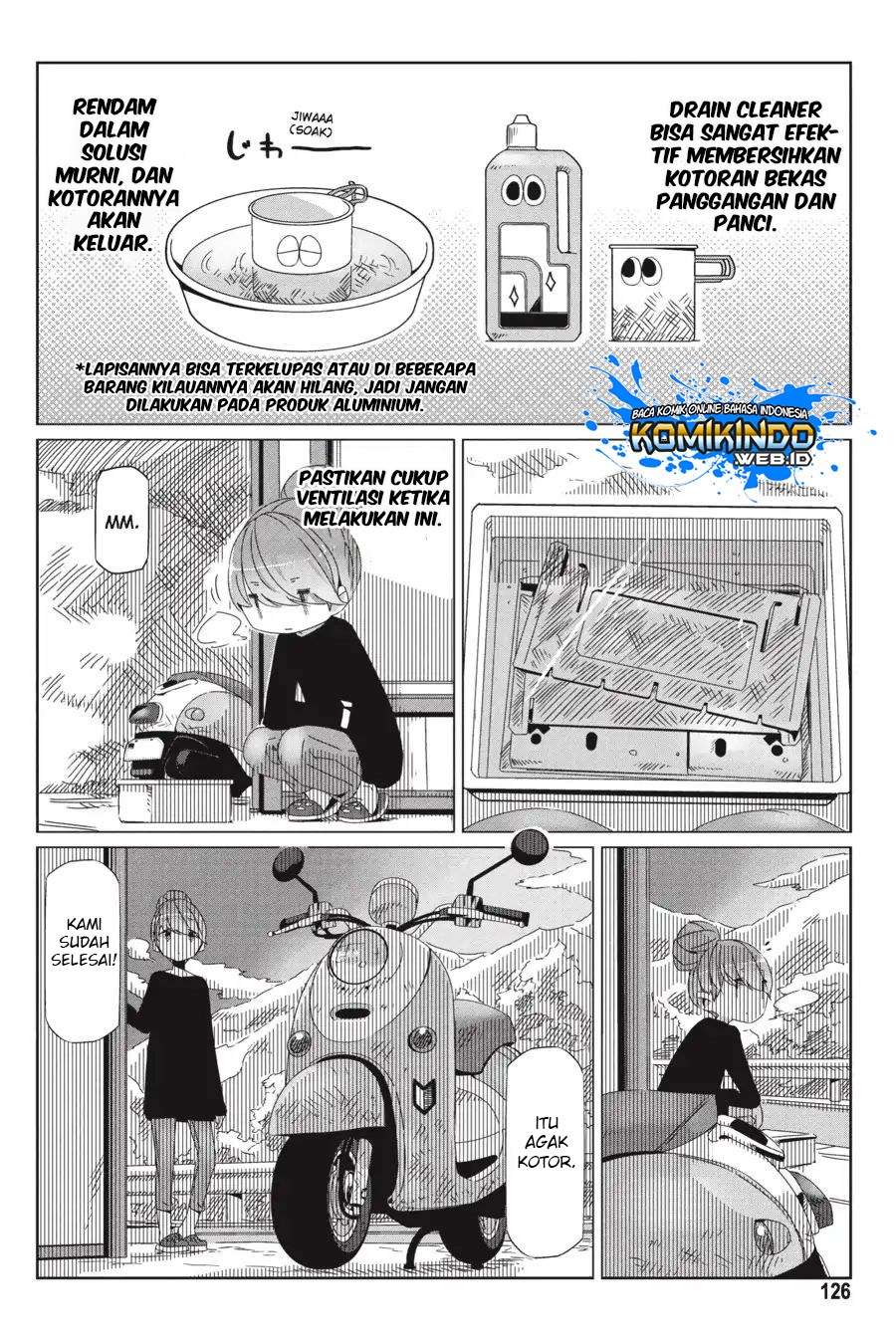 Yuru-Camp Chapter 33 Gambar 22