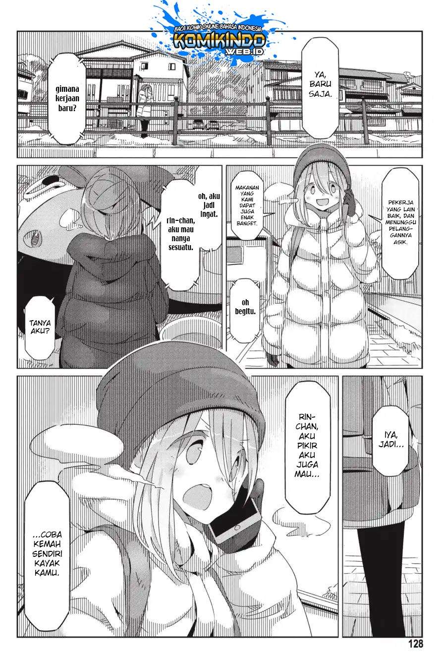Yuru-Camp Chapter 33 Gambar 24