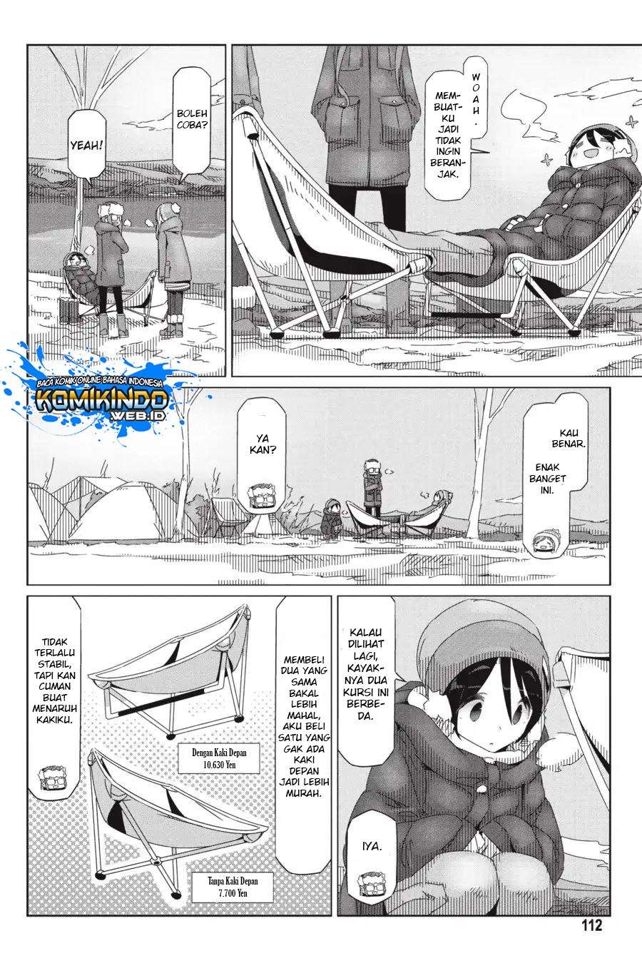 Yuru-Camp Chapter 33 Gambar 7