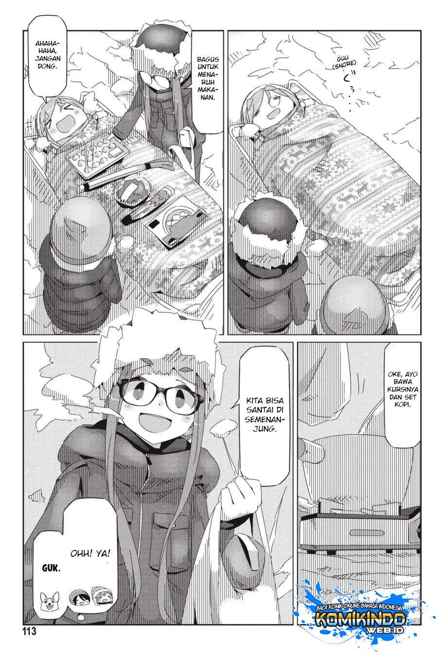 Yuru-Camp Chapter 33 Gambar 8