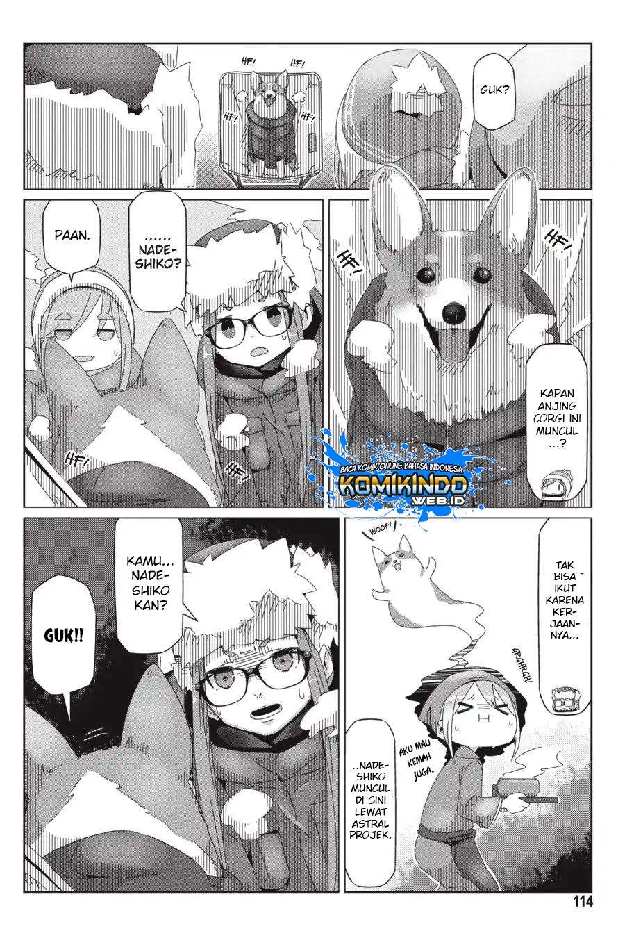 Yuru-Camp Chapter 33 Gambar 9