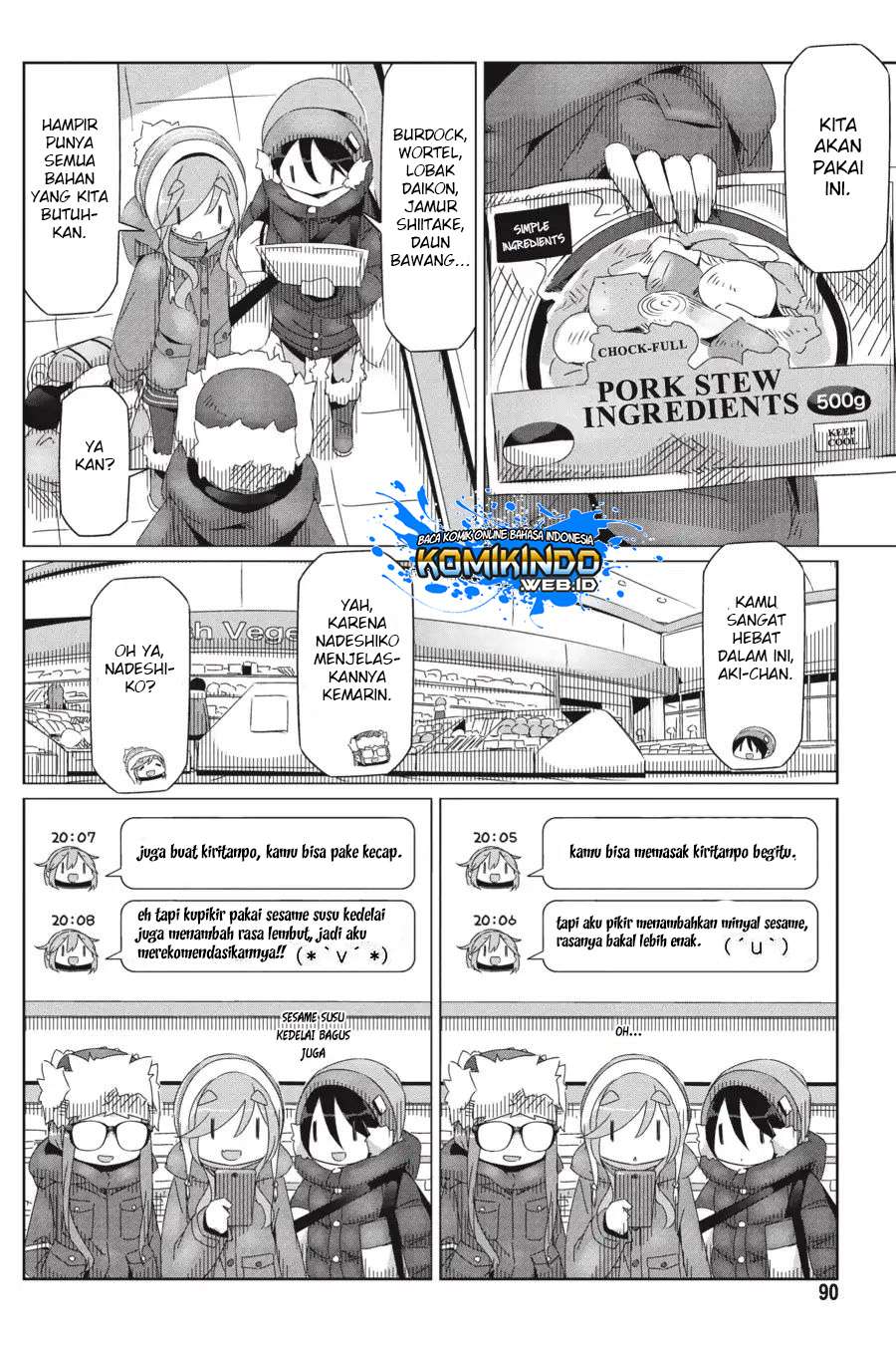 Yuru-Camp Chapter 32 Gambar 11