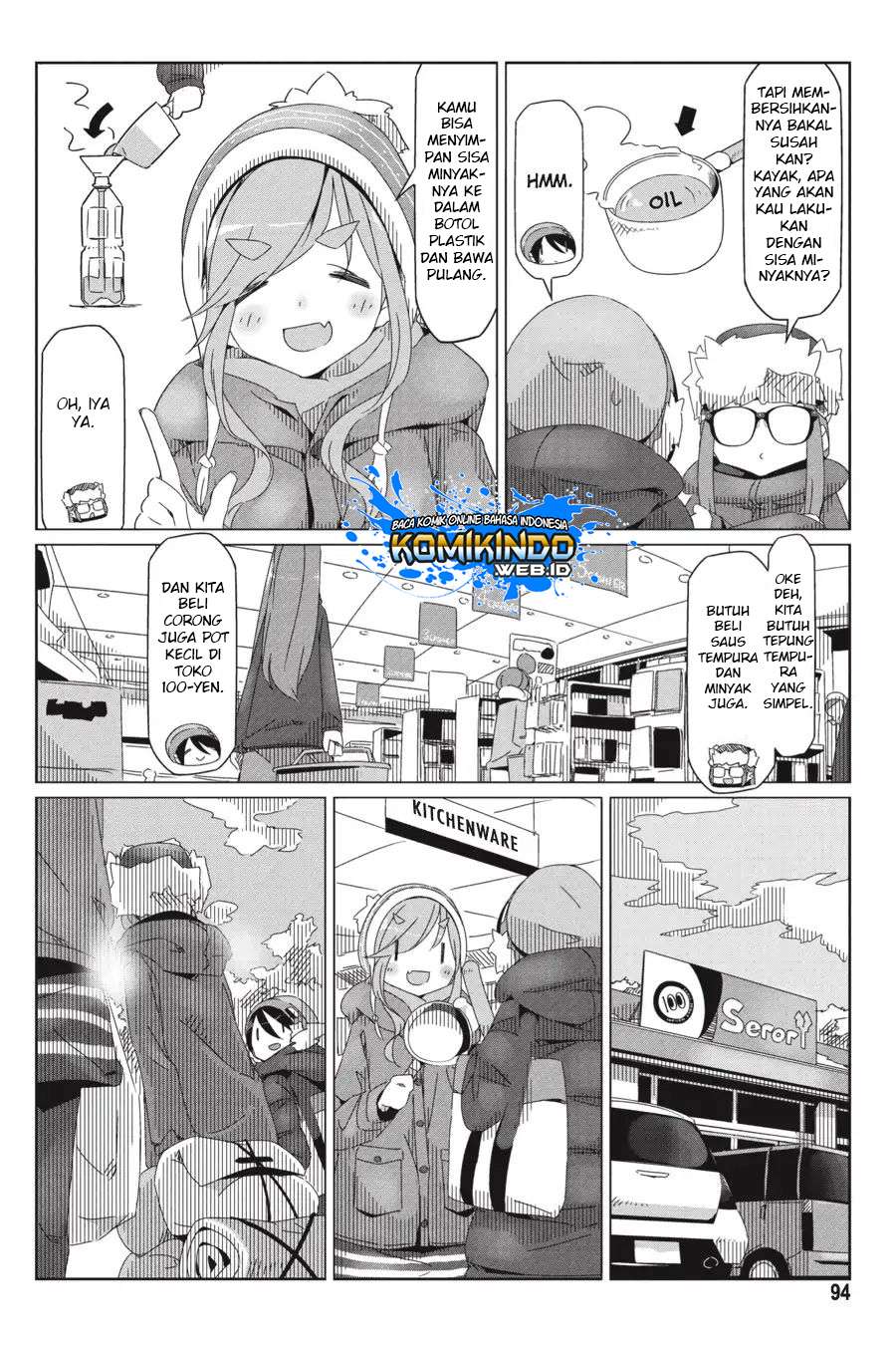 Yuru-Camp Chapter 32 Gambar 16