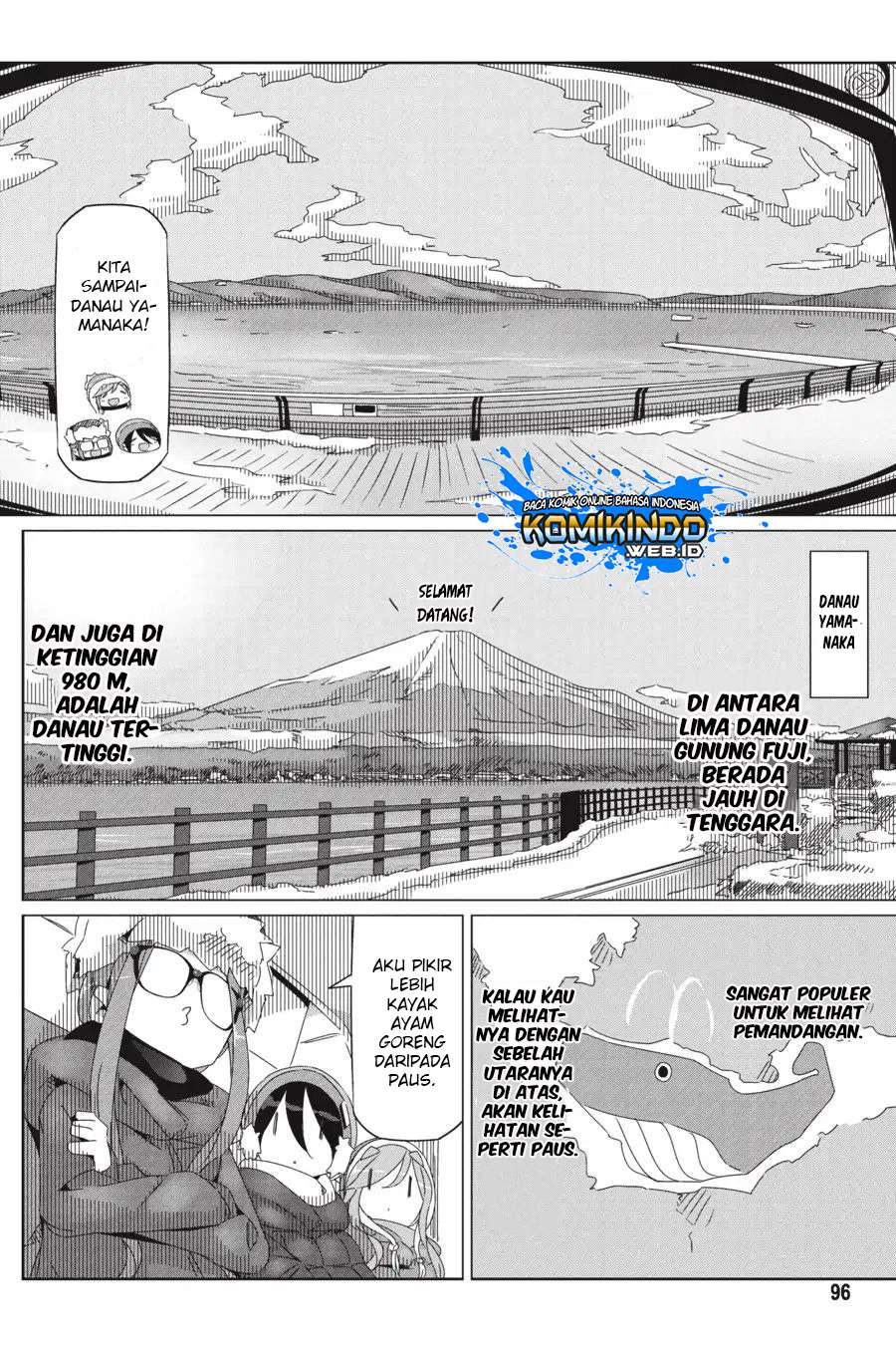 Yuru-Camp Chapter 32 Gambar 18