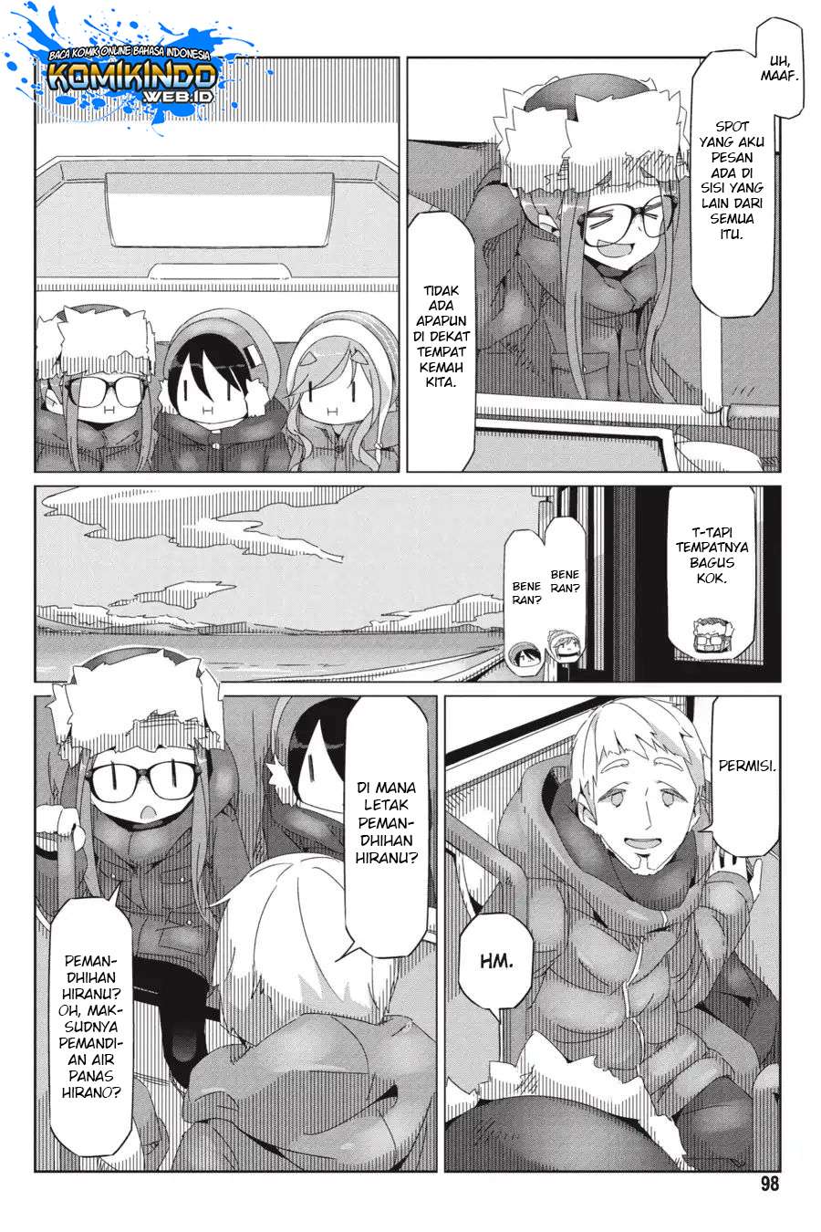 Yuru-Camp Chapter 32 Gambar 20