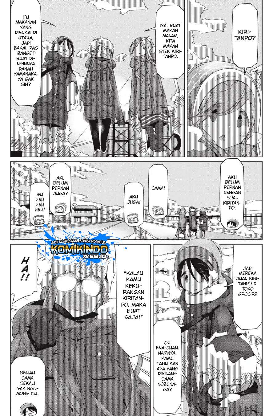 Yuru-Camp Chapter 32 Gambar 9