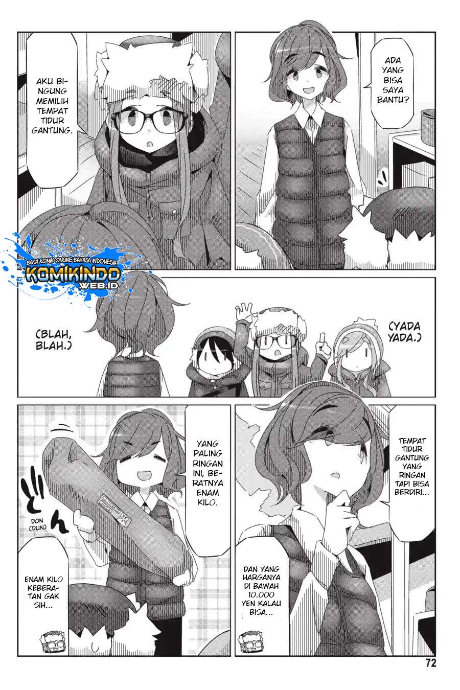 Yuru-Camp Chapter 31 Gambar 20